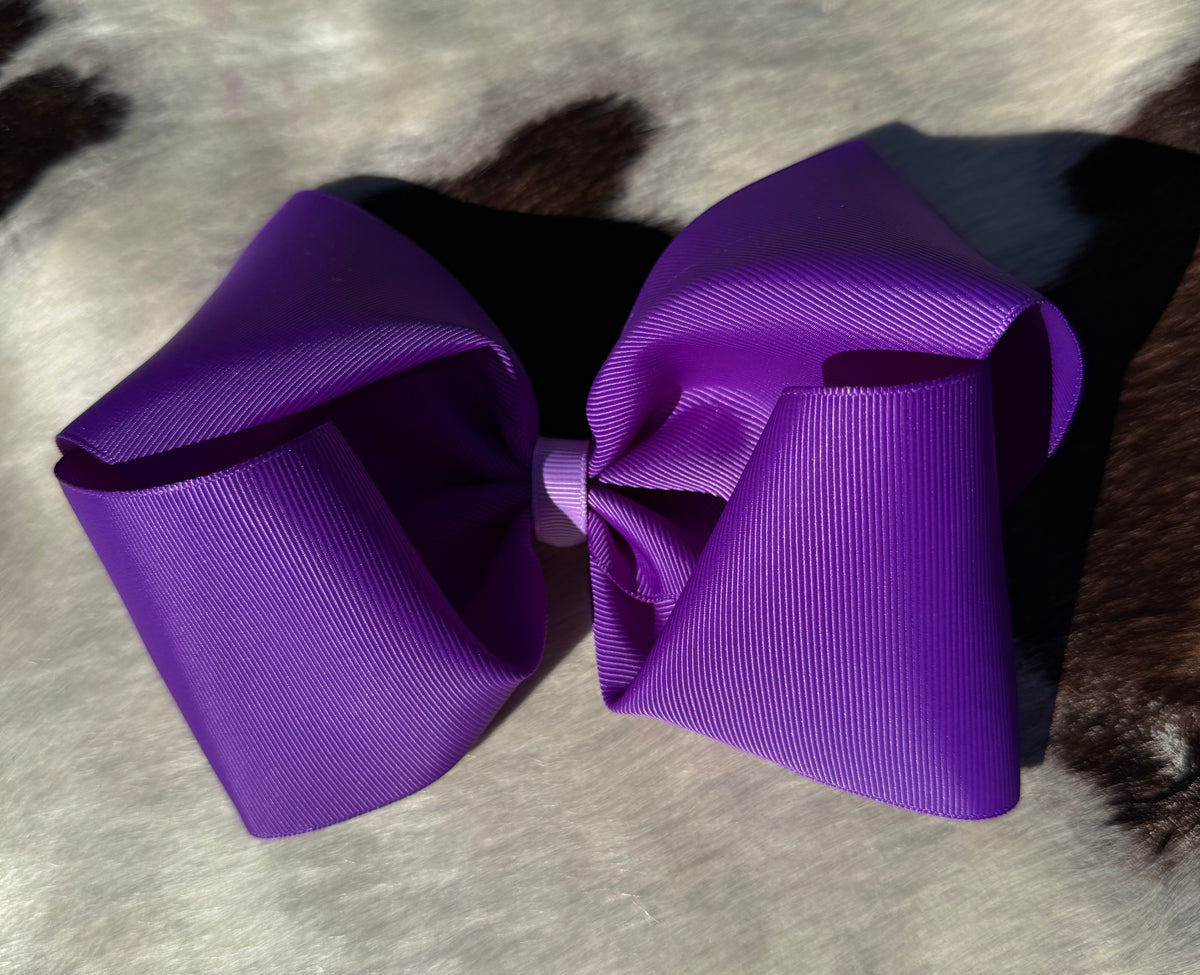 Purple Jumbo Hairbow