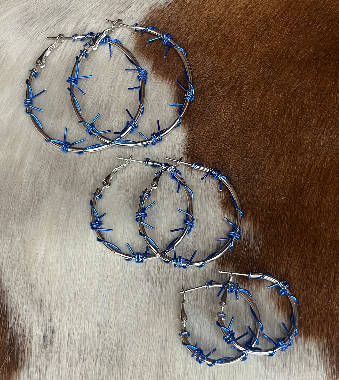 Ocean Barbwire Hoops