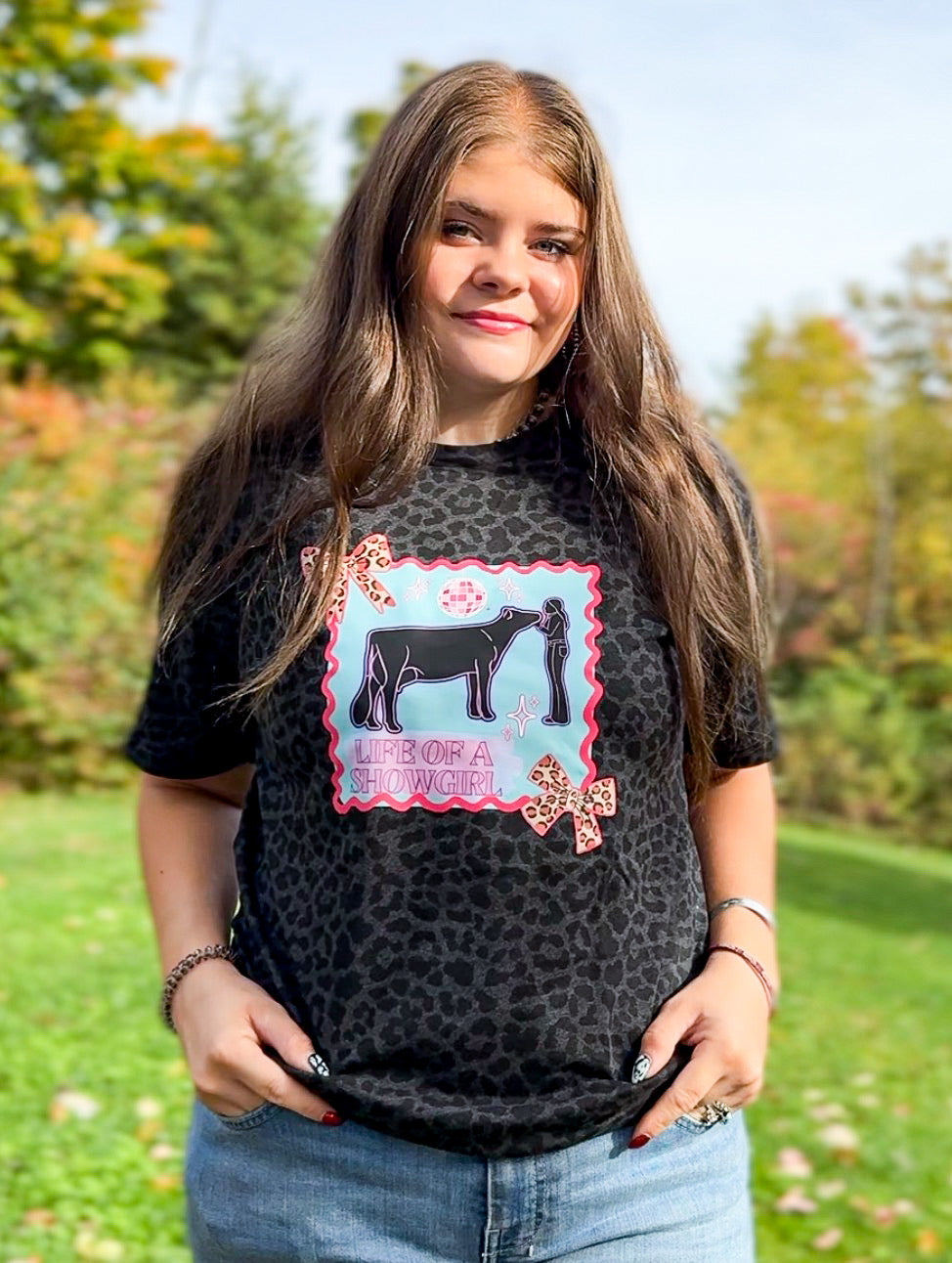 Dairy Cow Showgirl Tee