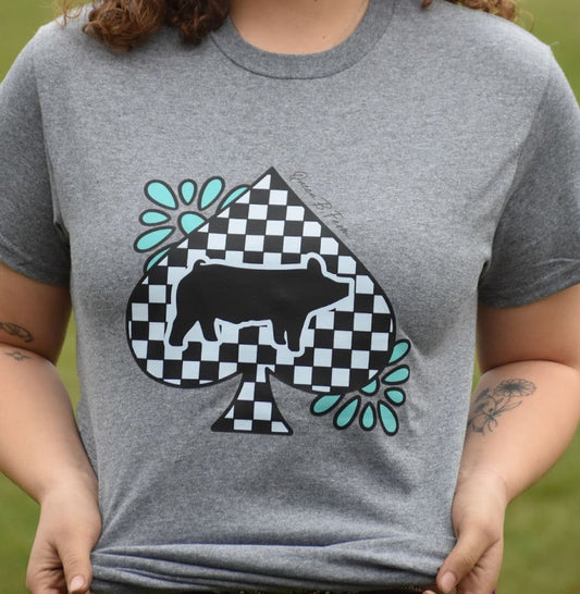Show Pig Spade Tee