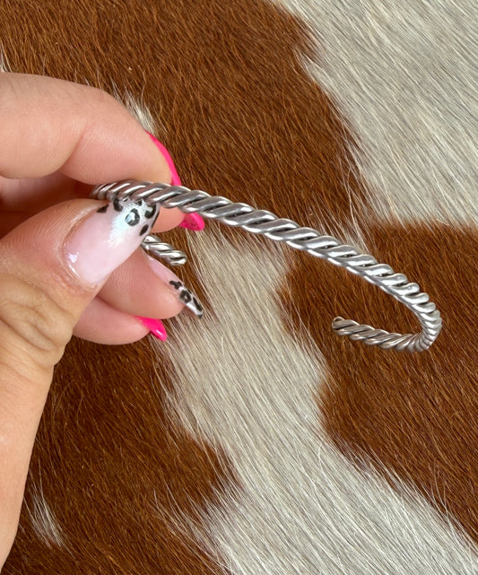 Rope Twist Cuff