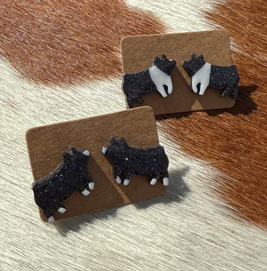 Pig Earrings