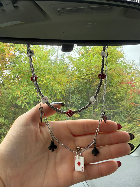 Gambler Mirror Charm
