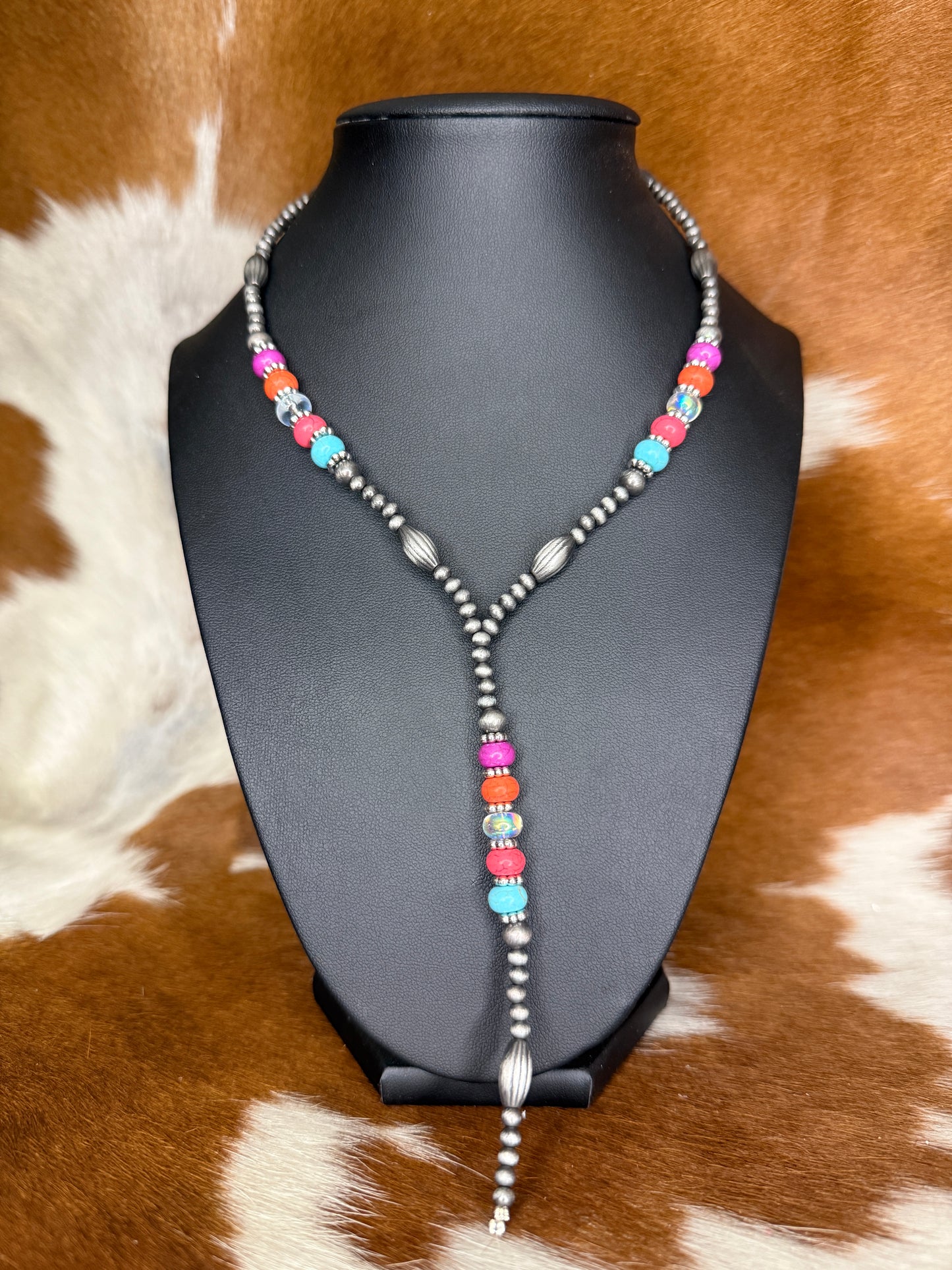Sedona Sunset Lariat Pearls