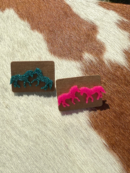 Horse Earrings