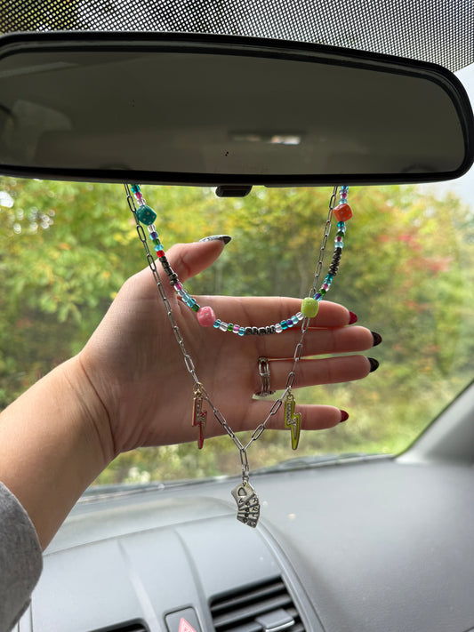 Vegas Baby Mirror Charm