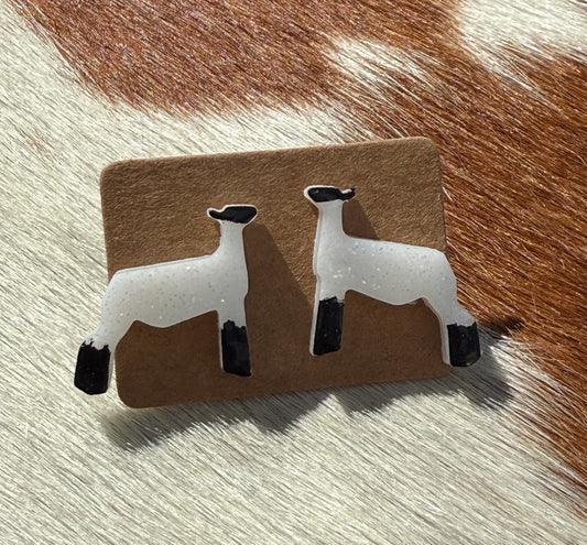 Lamb Earrings