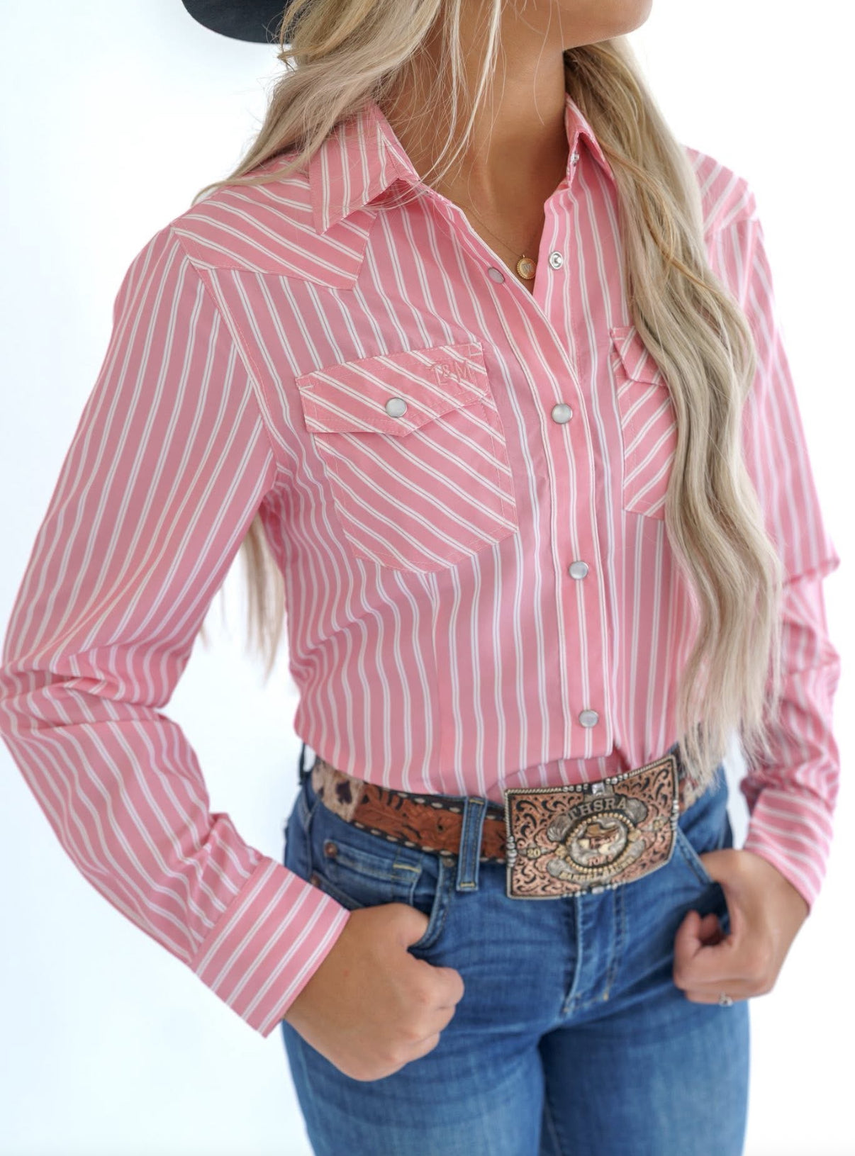 Dusty Rose Pearl Snap