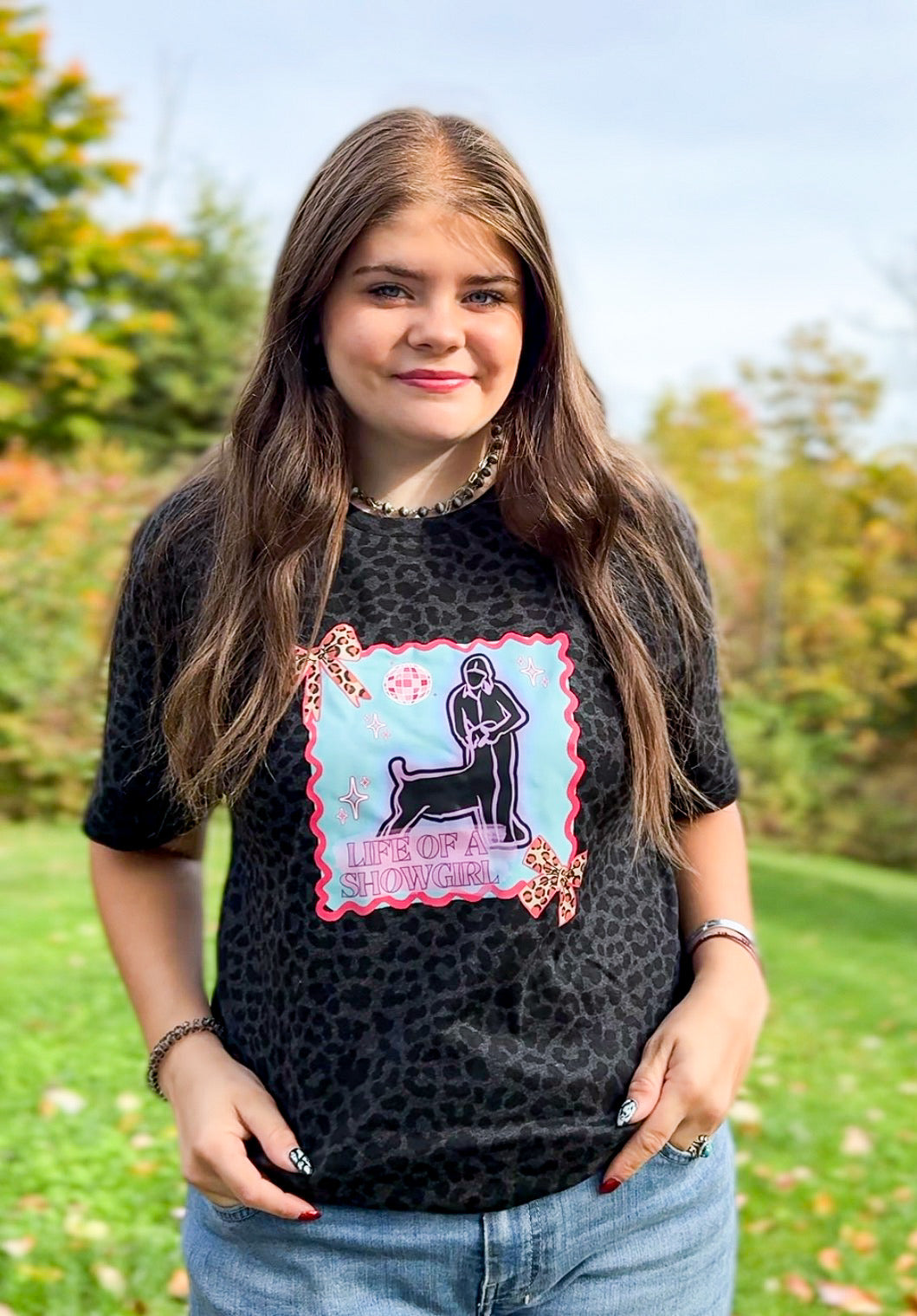 Goat Showgirl Tee
