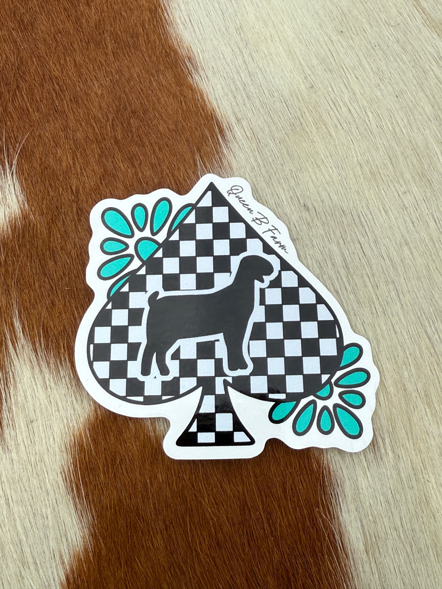 Goat Spade Sticker