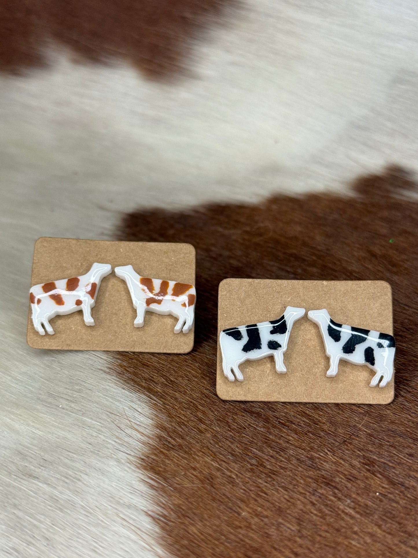 Dairy Cow Earrings